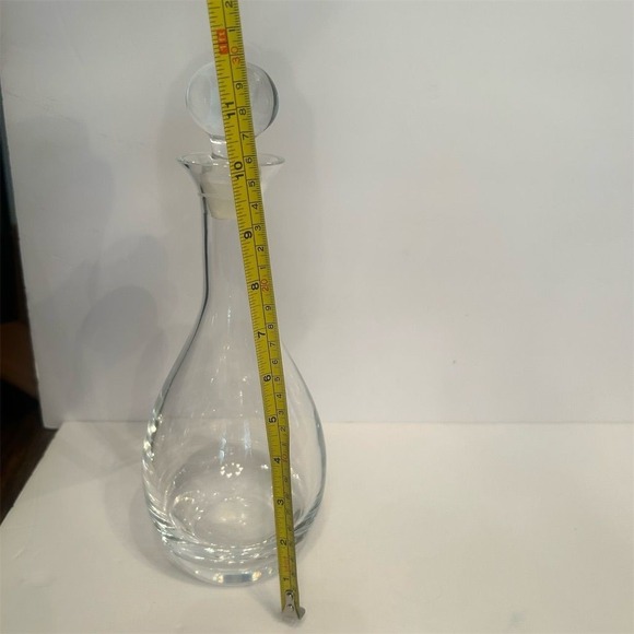VTG Rosenthal Crystal Glass Decanter Wine Spirits or Water Tall Sleek Design - Picture 6 of 8